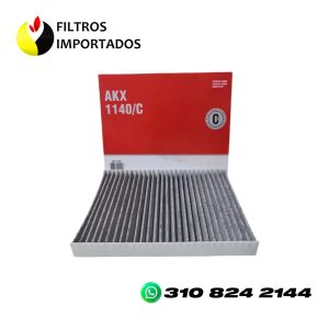 FILTRO AIRE CABINA VOLKSWAGEN AMAROK, TRANSPORTER T5 CARBON ACTIVADO