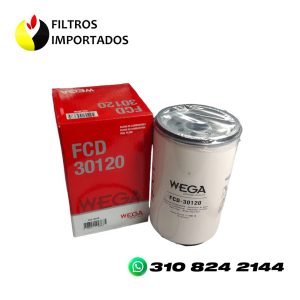 FILTRO COMBUSTIBLE SEPARADOR DE AGUA MERCEDES BENZ ROSCA 1X12" METALICO