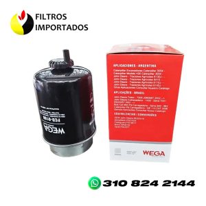 FILTRO COMBUSTIBLE SECUNDARIO NEW HOLLAN, CATERPILLAR, PERKINS , JOHN DEERE